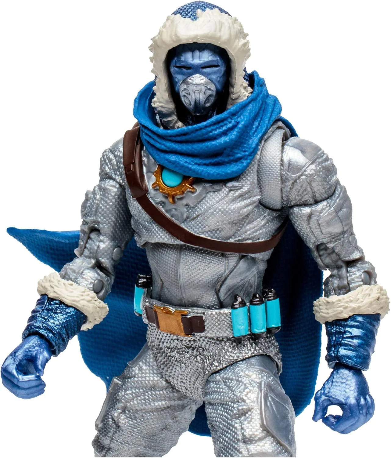 McFarlane Toys DC Page Punchers Gold Label Collection Captain Cold Exclusive Action Figure & Comic Book [Metallic Version, The Flash]