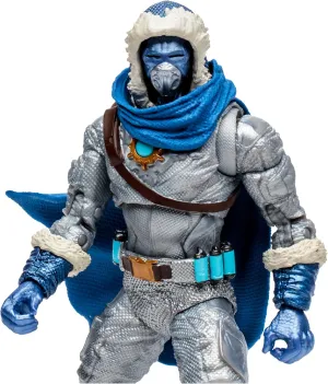 McFarlane Toys DC Page Punchers Gold Label Collection Captain Cold Exclusive Action Figure & Comic Book [Metallic Version, The Flash]
