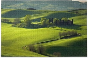 Meadow Grassland Jigsaw Puzzle for Adults Teenagers, 1000PCS Entertainment Puzzles Large Challenging Game Gift