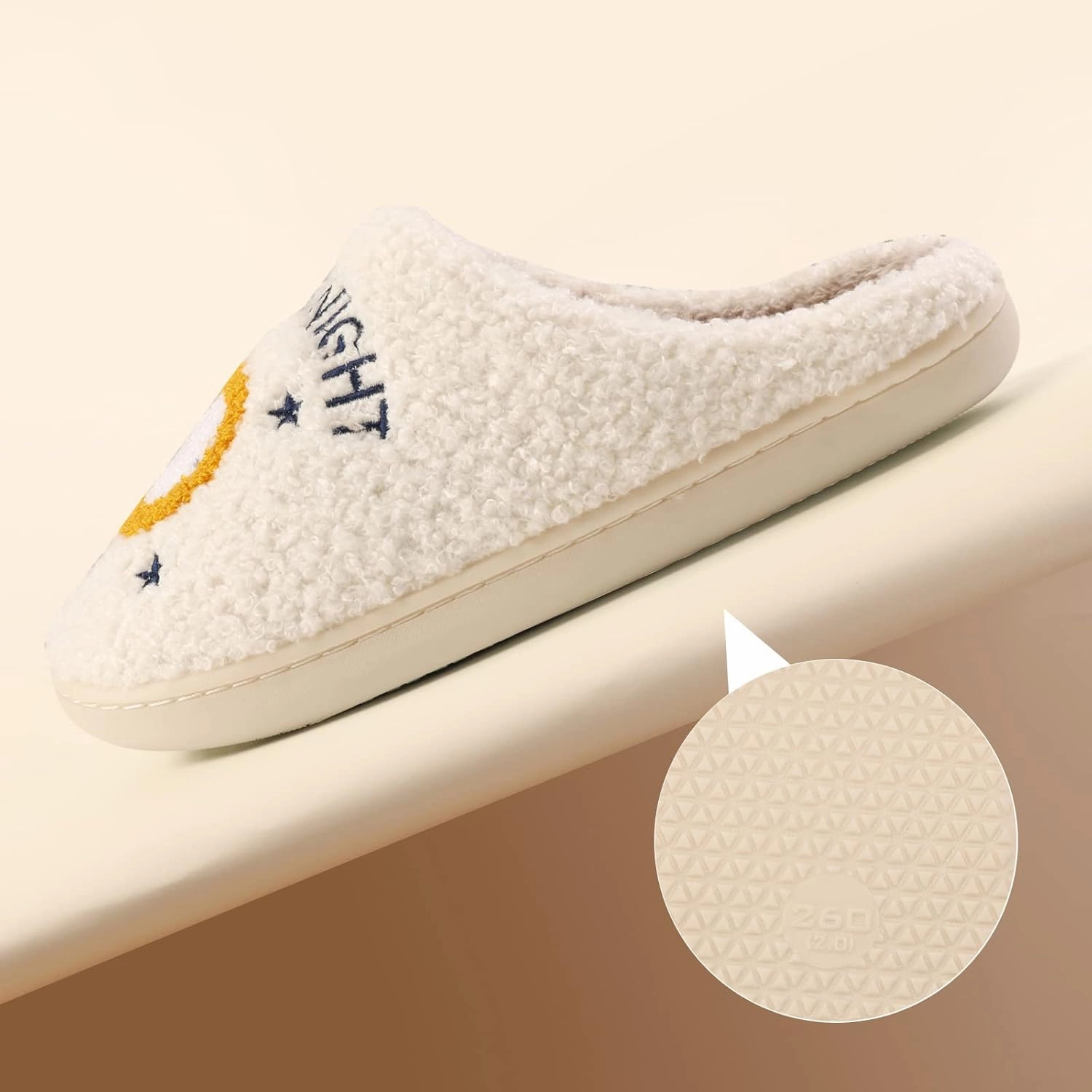 Meet Me at Midnight Slippers Lavender Haze Slippers Warm Fuzzy Slippers Cozy House Slippers for Women and Men