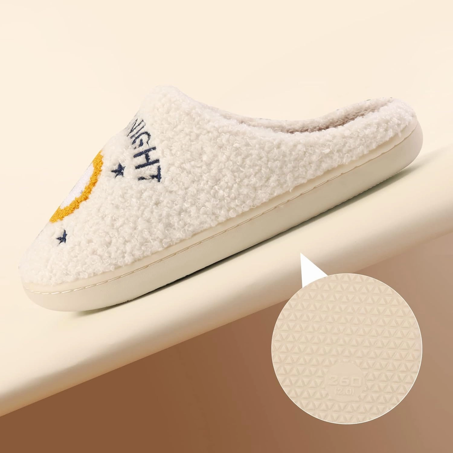 Meet Me at Midnight Slippers Lavender Haze Slippers Warm Fuzzy Slippers Cozy House Slippers for Women and Men
