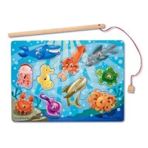 Melissa & Doug - Magnetic Fishing Puzzle Game