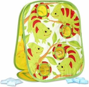 Melissa & Doug Verdie Chameleon Beanbag Toss (Two Challenging Games, 8 Pieces, Frustration-Free Packaging, Great Gift for Girls and Boys - Best for 4, 5 and 6 Year Olds)