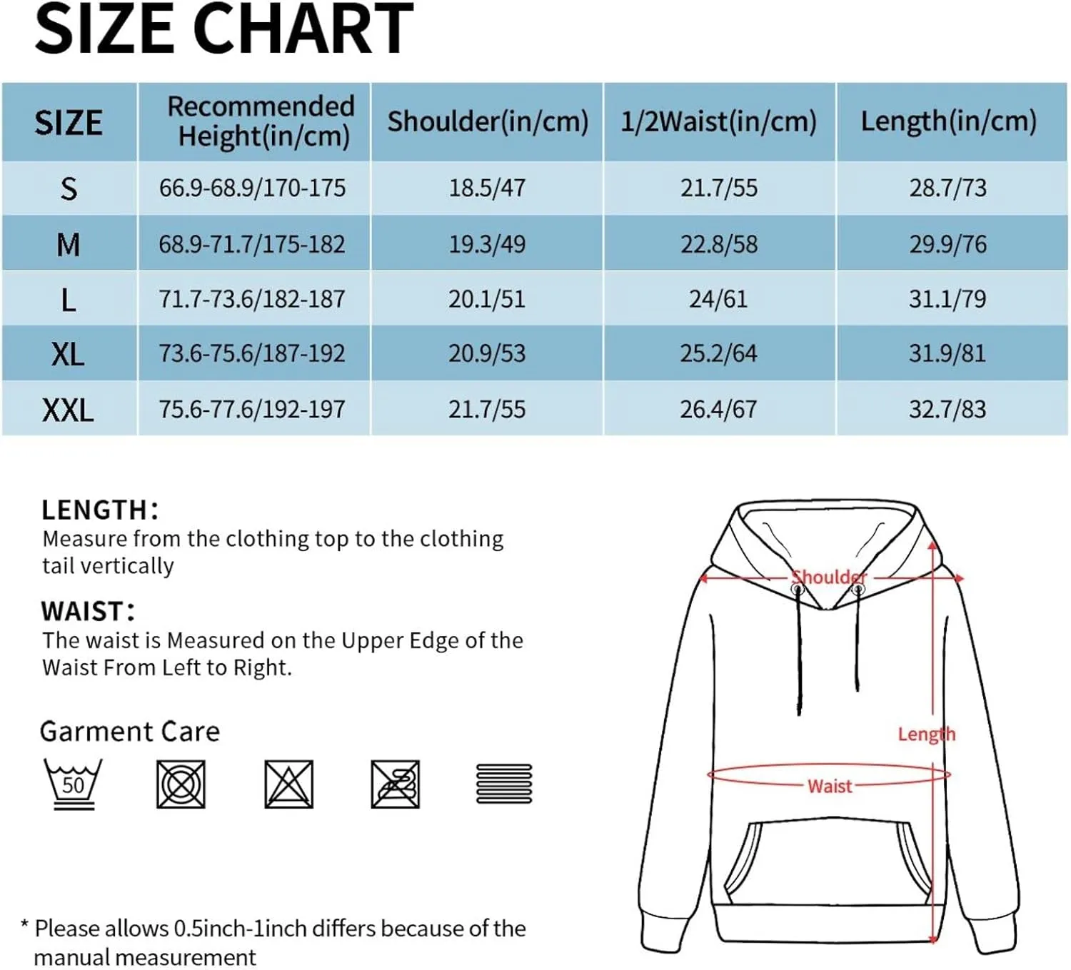 Men Hooded Drawstring Pocket Pullover Hoodies for Unisex