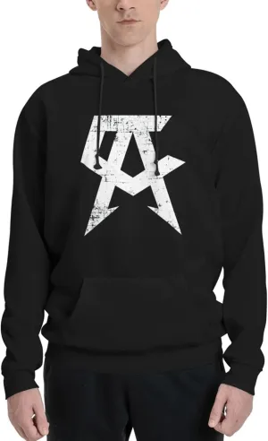 Men Hooded Drawstring Pocket Pullover Hoodies for Unisex
