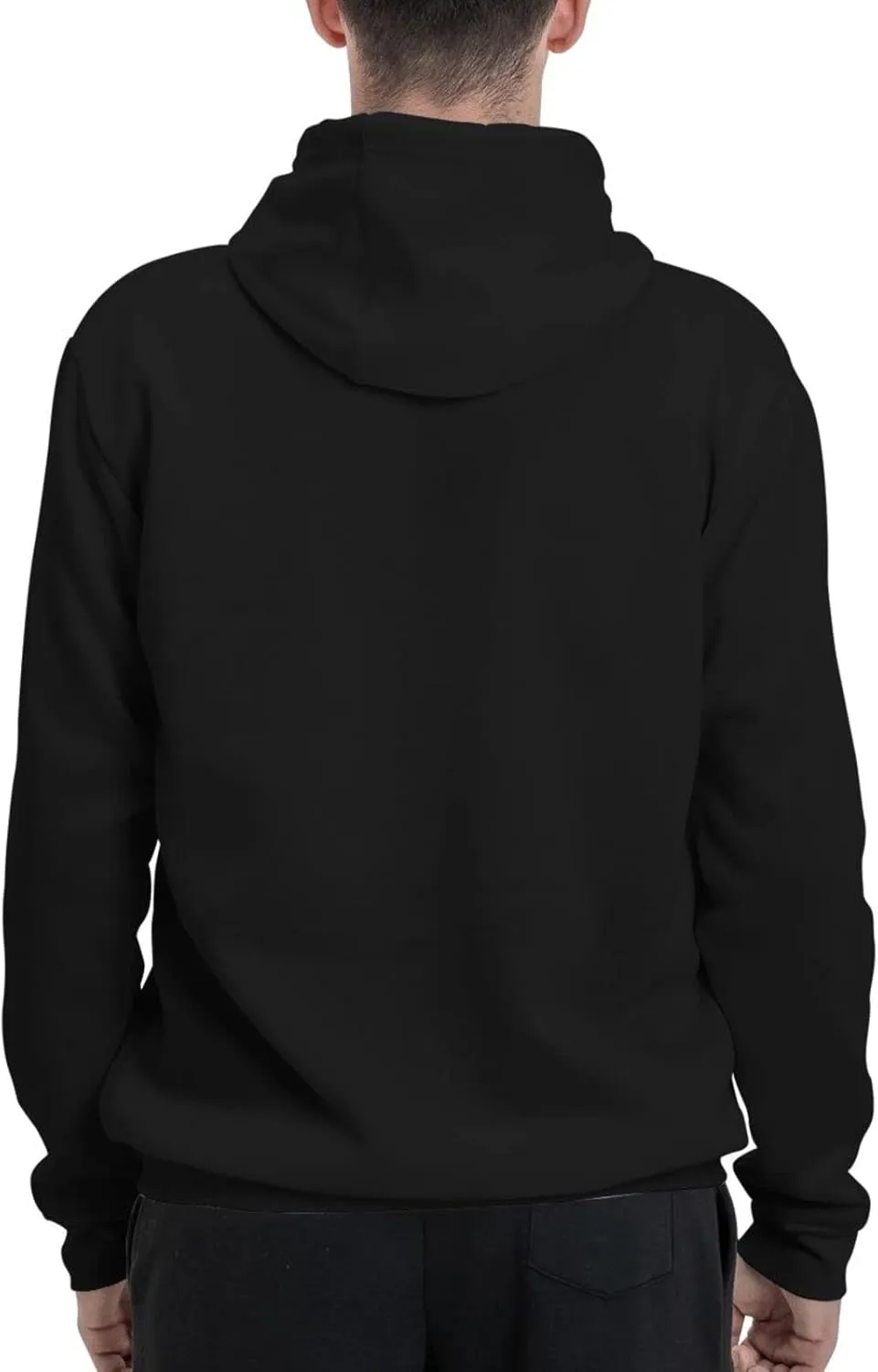 Men Hooded Drawstring Pocket Pullover Hoodies for Unisex