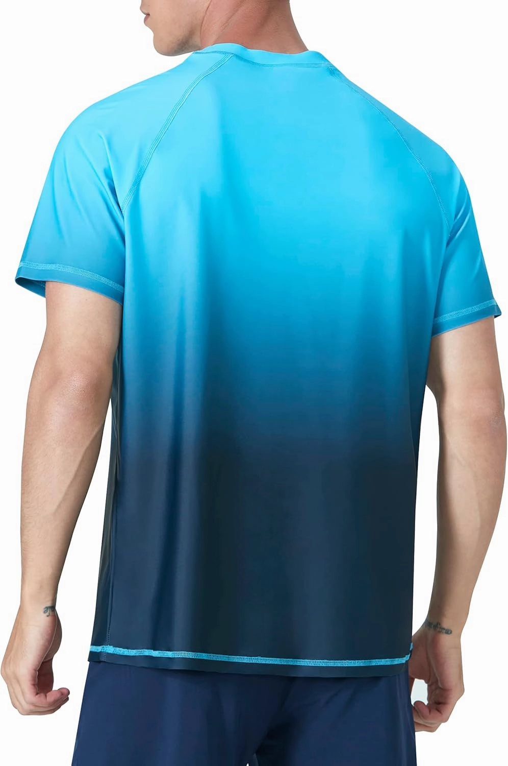Men's Rash Guard Swim Shirts Summer UPF 50  UV Sun Protection Quick Dry Beach Fishing Water Shirts T Shirts for Men