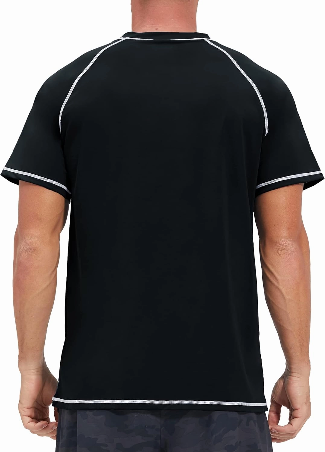 Men's Swim Shirts Rash Guard UPF 50  UV Sun Protection T-Shirt Quick Dry Fishing Beach T Shirts