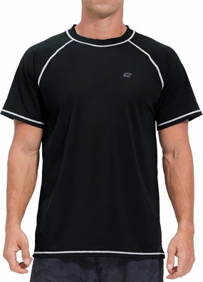 Men's Swim Shirts Rash Guard UPF 50  UV Sun Protection T-Shirt Quick Dry Fishing Beach T Shirts