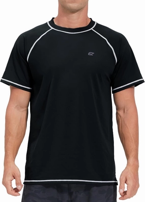 Men's Swim Shirts Rash Guard UPF 50  UV Sun Protection T-Shirt Quick Dry Fishing Beach T Shirts