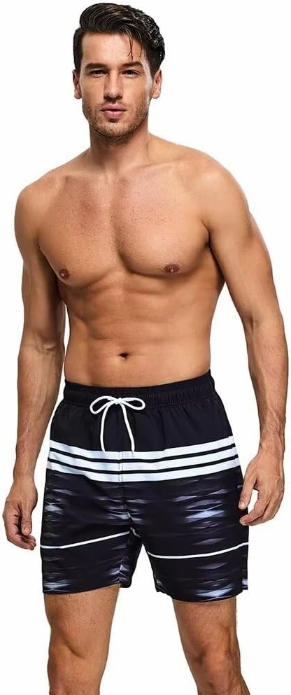 Men's Swim Trunks Quick Dry Beach Board Shorts Bathing Suit Swimwear