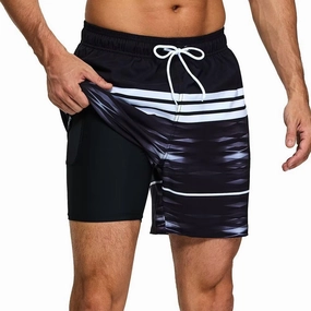 Men's Swim Trunks Quick Dry Beach Board Shorts Bathing Suit Swimwear