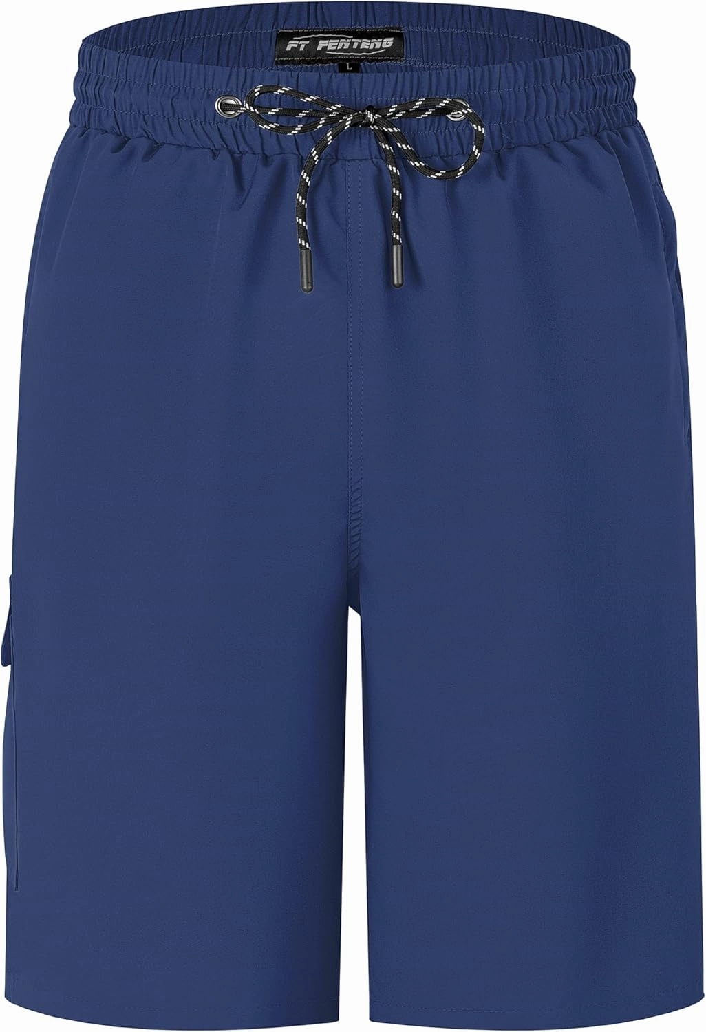 Men's Swim Trunks Quick Dry Board Shorts with Zipper Pockets Beach Shorts Bathing Suits for Men - No Mesh Liner