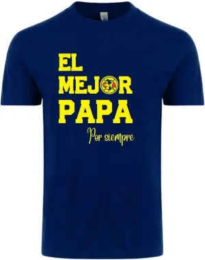 Men's Cl-ub America El Mejor Papá Por Siempre T-Shirt