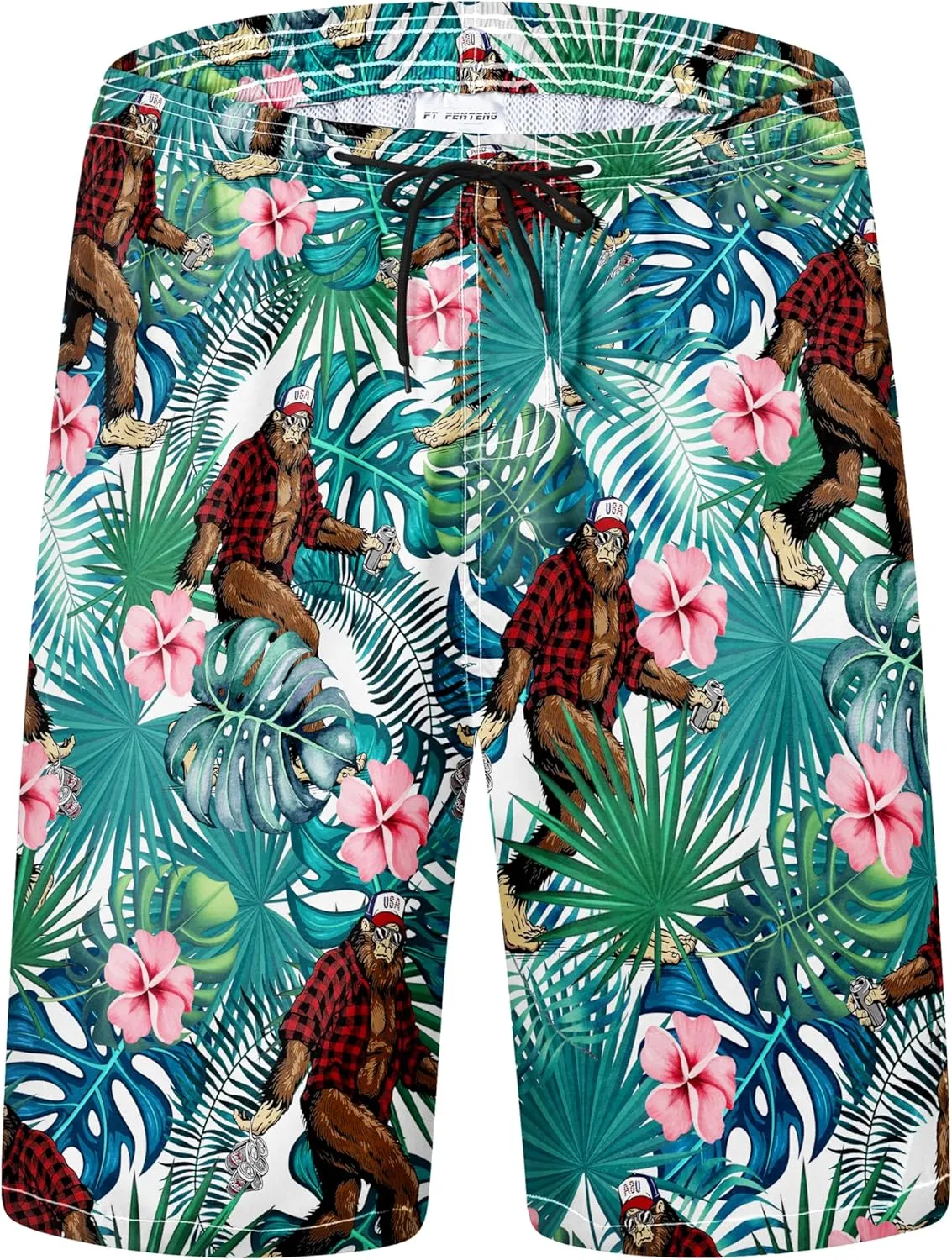 Mens Swim Trunks Quick Dry Board Shorts Bathing Suit for Men Beach Swimwear Breathable Surf Beach Shorts Swimwear