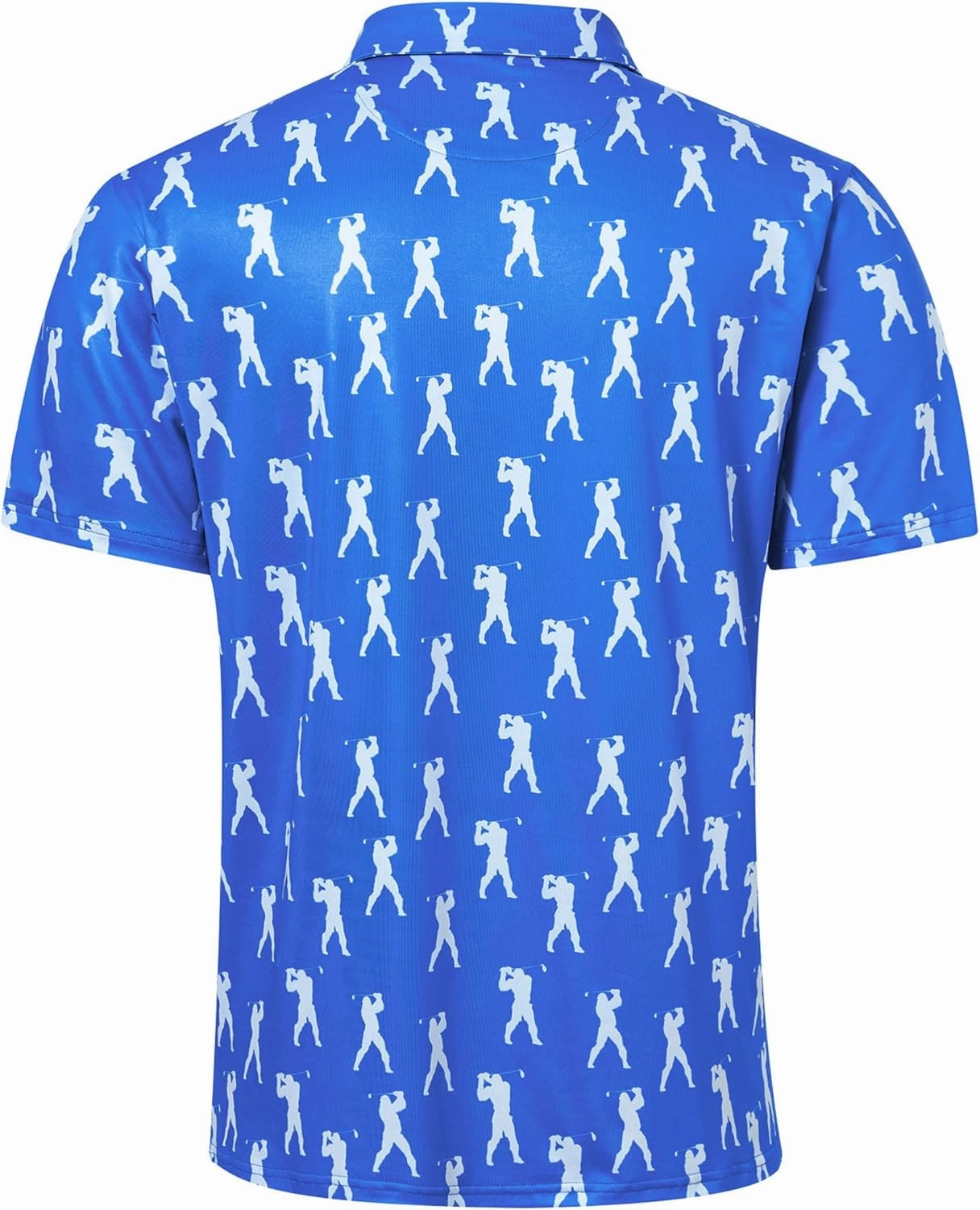 Mens Polo Golf Shirts Funny Graphics Shorts Sleeve Button Shirts