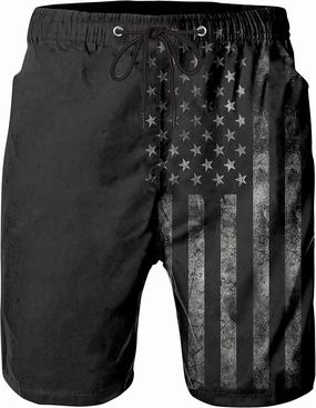 Mens Swim Trunks Quick Dry Board Shorts with Mesh Lining, Breathable Surf Beach Shorts Swimwear Bathing Suits