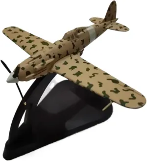 Metal Aircraft Model 1/100 Scale Alloy Model Vintage Vintage Aircraft Fighter Military Model Enthusiasts Collection Aviation Enthusiasts(Style I)