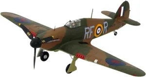 Metal Aircraft Model Diecast 1:48 Scale for Air Force Hawker Hurricane Mk.I Alloy Model Souvenir for Adult Table Ornament Aviation Enthusiasts