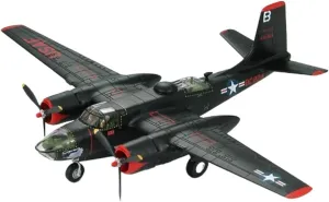 Metal Aircraft Model Diecast 1:72 Scale for B-26C Bomber Alloy Model Static Decoration Souvenir for Adult Boy Aviation Enthusiasts