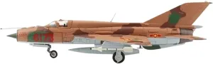 Metal Aircraft Model Diecast 1:72 Scale for MIG-21 PMF Vietnam Fighter Alloy Model Static Decoration Souvenir for Adult Aviation Enthusiasts