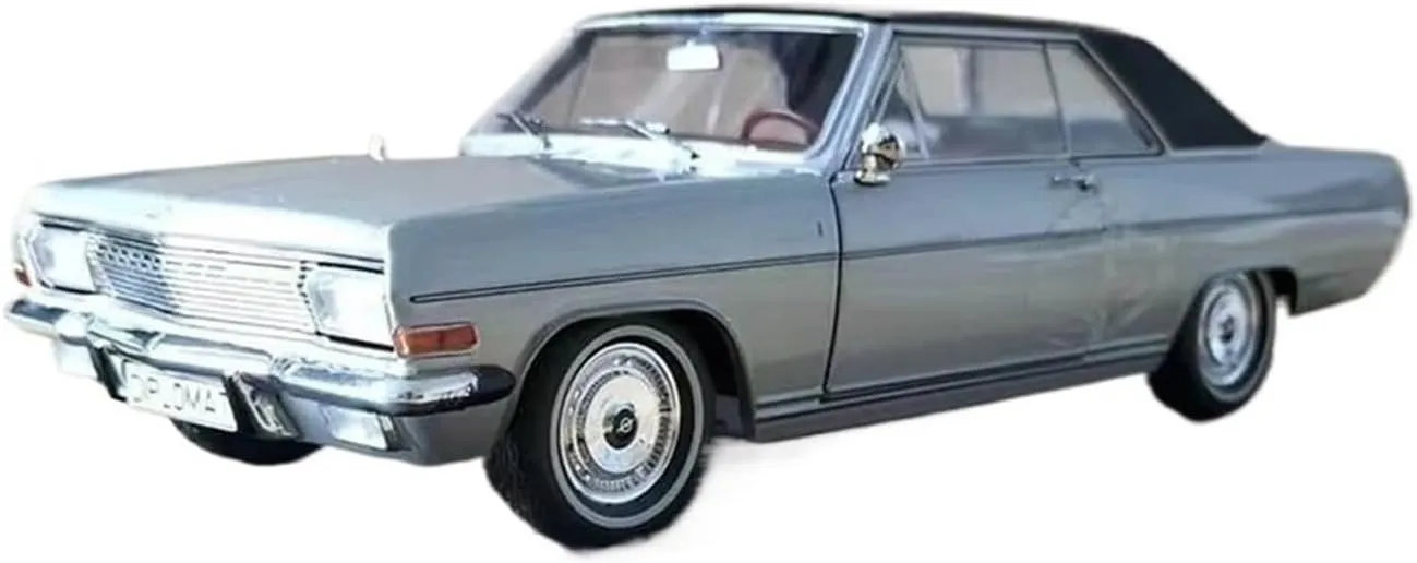 Metal Car Model 1:24 for Opel Diplomat A Coupe Die-cast Metal Vintage Model Home Shelf Display Die Cast Vehicles