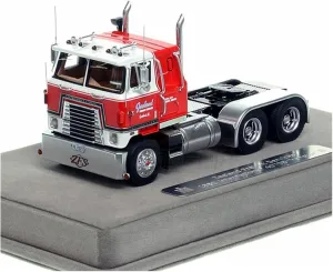 Metal Die Cast Toy Cars 1:50 for Heavy Truck 4070B Flat Head Tractor Trailer Engineering Truck Collection Decorative Desktop for Home Or Office Décor