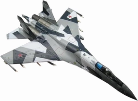 Metal Aircraft Model Diecast 1/100 for Su-35 Heavy-Duty Air Control Fighter Brand Painting Alloy Model Aviation Enthusiasts