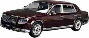 Metal Die Cast Toy Cars 1:18 for Toyota Century Alloy Full Open Car Model Collection Ornaments Creative Decorations for Home Or Office Décor(Brown)