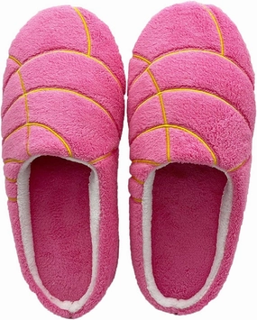 Mexican Concha Slippers for Women Men Concha Pantuflas Warm Soft Plush House Slippers for Indoor Use