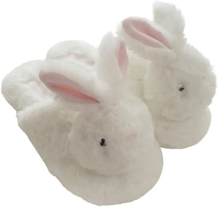 Millffy Women Cute Plush Animal Unicorn Slippers Bunny Rabbit Shoes Indoor Home Bedroom Slippers