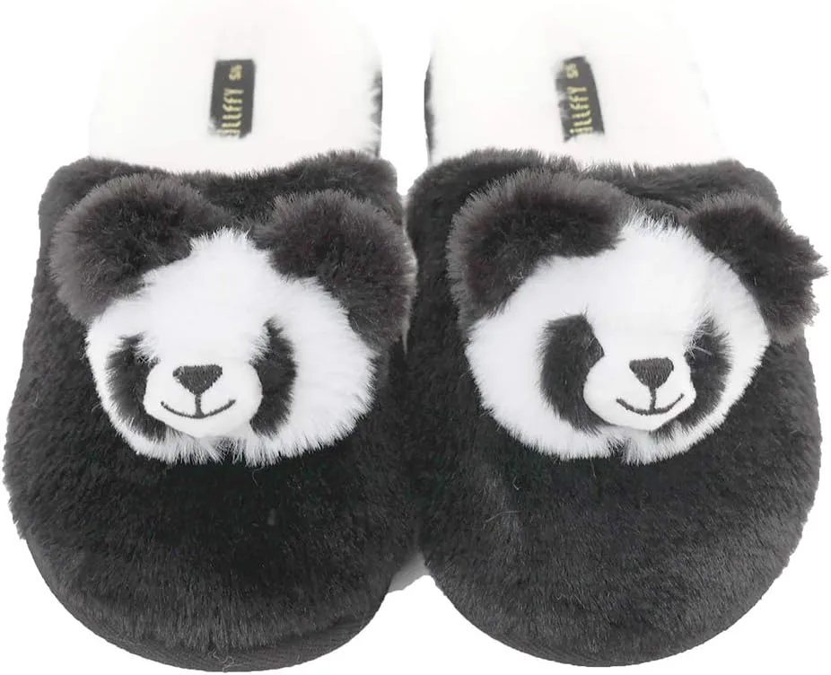 Millffy Women Cute Plush Animal Unicorn Slippers Bunny Rabbit Shoes Indoor Home Bedroom Slippers