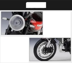 Mini Simulation Motorcycle Toys 1/12 for Kawasaki Z900RS Toy Motorcycle Model Alloy Die-Casting Static Simulation Model Motorcycle Toys Adult for Boys(Black)