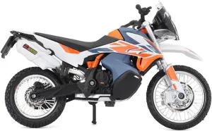 Mini Simulation Motorcycle Toys 1:18 for New KTM 790 Adventure R Rally Simulation Alloy Motorcycle Model Toy Car Gift Collection Adult for Boys
