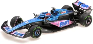 Minichamps 417230731 - BWT Alpine F1 Team A523 Esteban Ocon 3rd Monaco GP 2023 - 1/43 Scale - Miniature Collectible Car