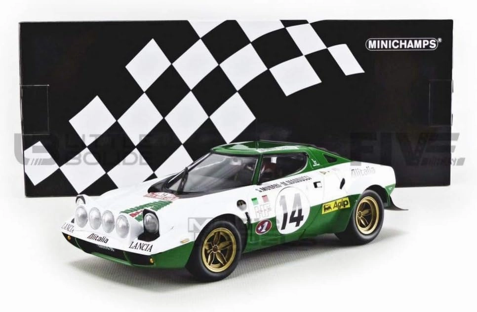 Minichamps 1:18 Lancia Stratos - Winners Rallye Monte Carlo 1975