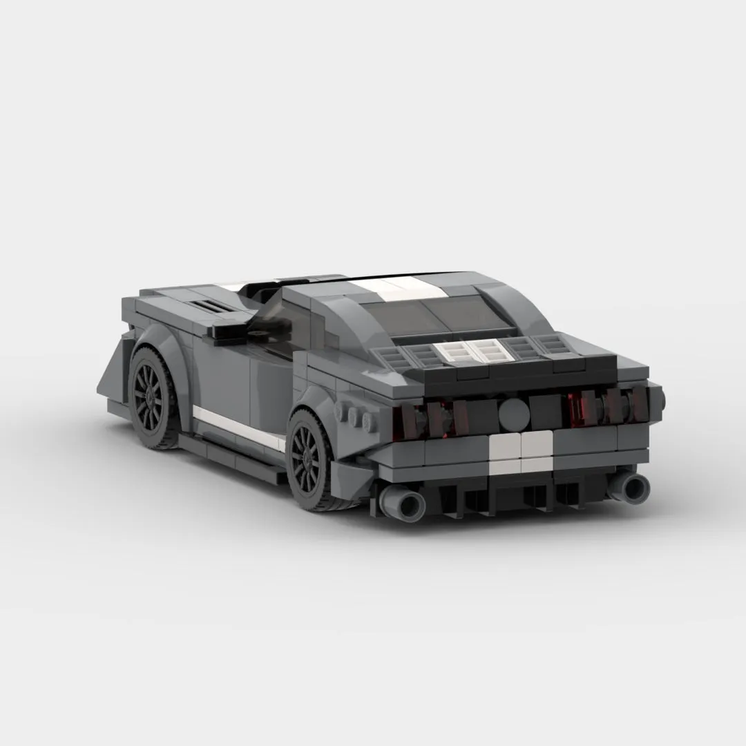 MOC Shelby GT500 Racer Building Blocks