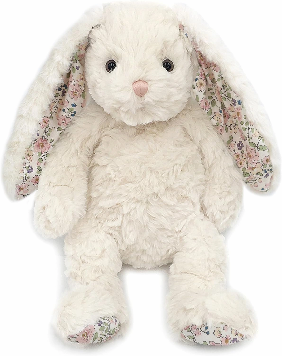 MON AMI Faith The French Bunny Plush Toy | 15" Soft Stuffed Animal | Elegant Nursery Décor & Cozy Companion | Plush Gift for Easter, Baby Showers, Birthdays & Home Accents