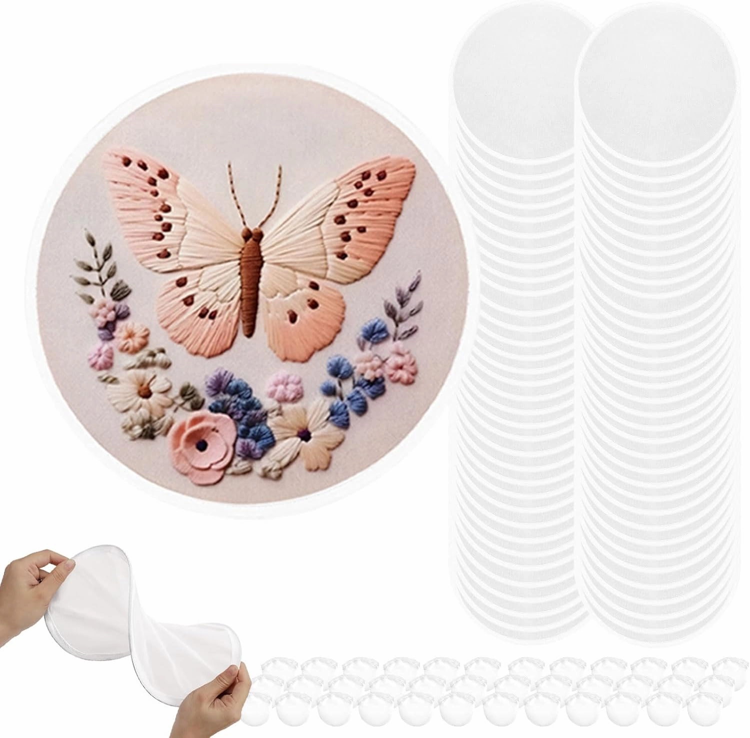 Mototo 72 Pieces Foldable Flying Disc Fans with Bag Folding Pocket Toy Set for Kids Fun Birthday Party Favors Summer Outdoor Activity Game Halloween Christmas