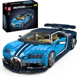 Mould King 10111 Creative Building Car Model Toy,1222 Pieces Build Your Own Car,Home and Office Display, Collectible for Adults and Teens