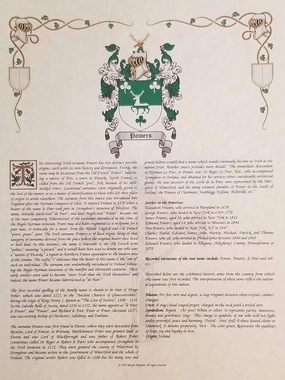 Mr Sweets Zeck Coat of Arms, Crest & History 8.5x11 Print - Name Meaning, Genealogy, Family Tree Aid, Ancestry, Ancestors, Namesakes - Surname Origin: German Germany