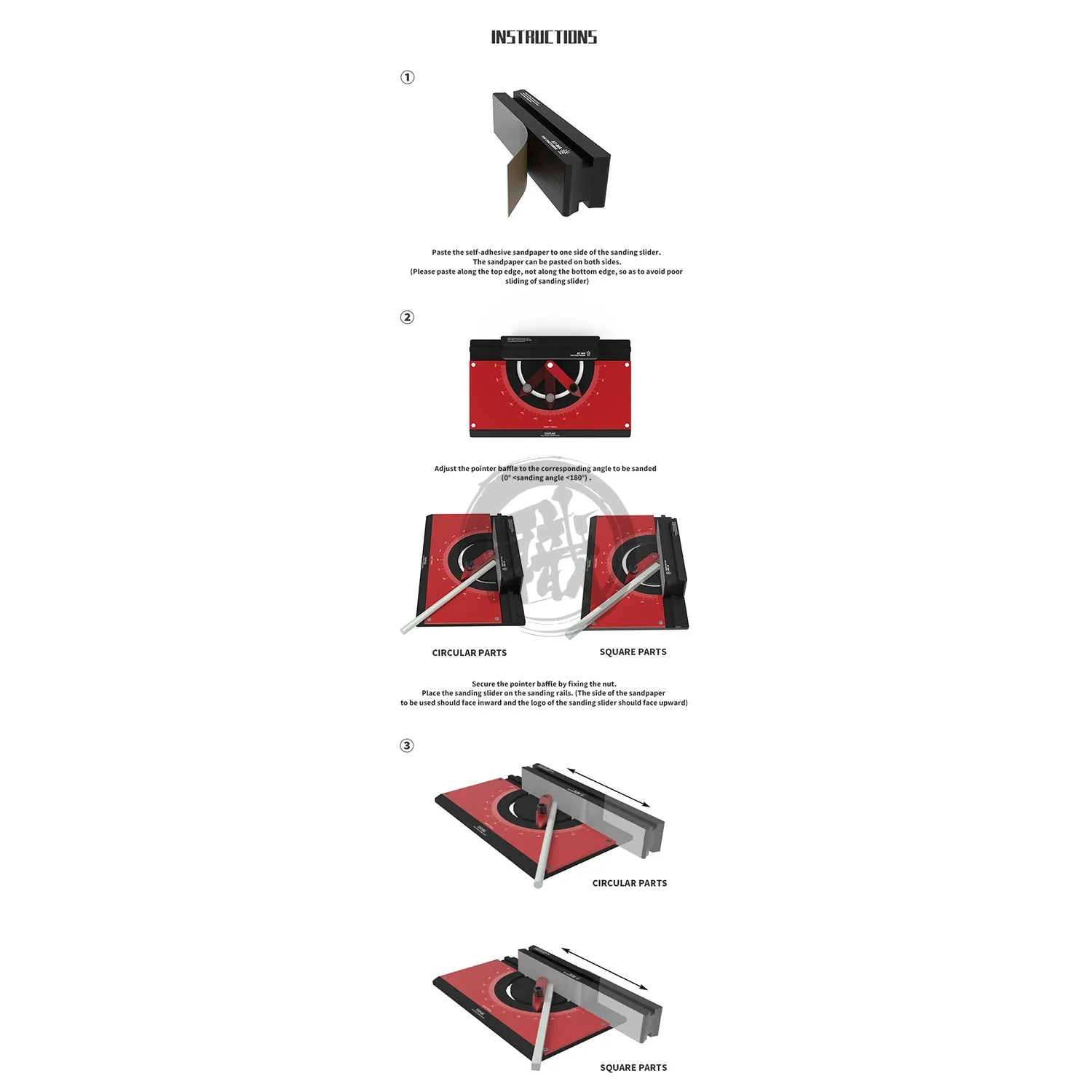 Multi-Angle Sanding Slider