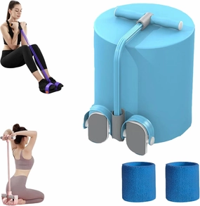 Multifunctional Pedal Puller Resistance Rope, 2024 New Multifunction Pedal Resistance Band, Tension Rope, 6-Tube Elastic Yoga Pedal Puller Resistance Band for Arm, Leg