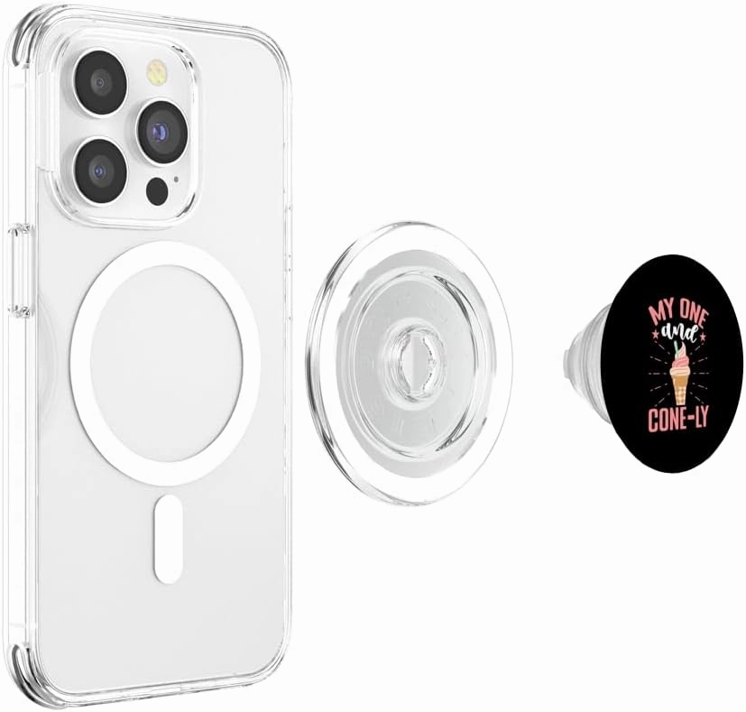 My One And Cone-ly Ice Cream Cone PopSockets PopGrip for MagSafe