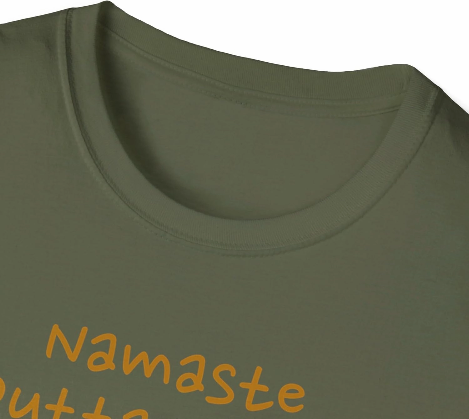Namaste Outta Garbage Raccoon T-Shirt | Funny Yoga Animal Tee