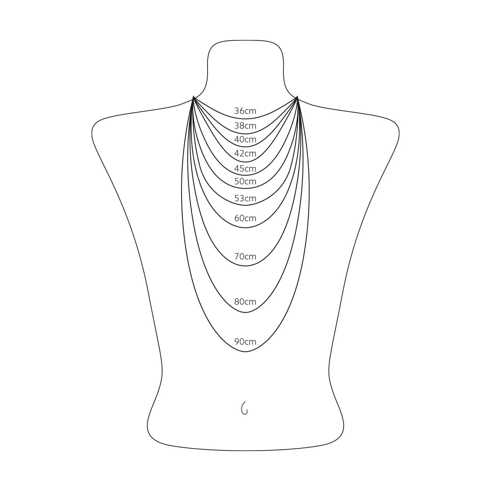 Necklace with letter pendant B and white zirconia - silver