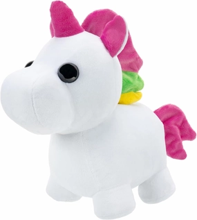 Neon Unicorn Light-Up Plush - Soft and Cuddly - Three Light-Up Modes - Directly from The #1 Game, Exclusive Virtual Item Code Included - Toys for Kids - Ages 6 