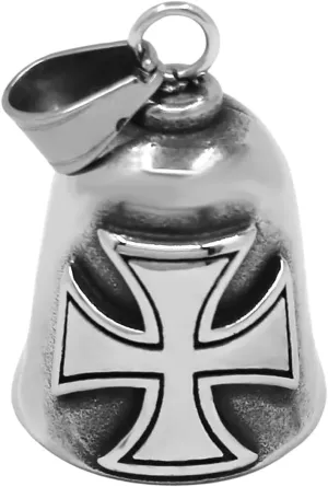 New 2026 Black Norse Viking Warrior Spartacus Helmet Bell Pendant Stainless Steel Cross Jesus Rose Lady Rider Peace Eagle Biker Gift Jewelry Fashion Accessories Creative
