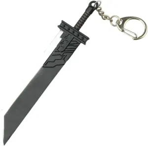 New 2026 Unisex Game 7 Cloud Buster Keychain Remake Zack Fair Weapon Metal Pendant Key Chain For Fans Cosplay Jewelry Fashion Trendy Accessories Creative Gift Women And Men
