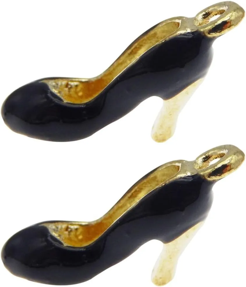 New 2026 Unisex Stainles Stell 4Pcs High Heel Shoes Women Jewelry Accessories Lady Beauty Earrings Necklace Keychain Bracelet Gift Fashion Trendy Creative For Women And Men